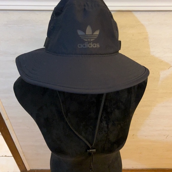 adidas Other - Adidas Originals Webbing Boonie Bucket Hat Chin Strap